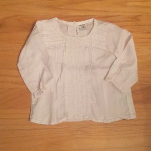 Carter’s Baby Girls 12 Months Cream Blouse